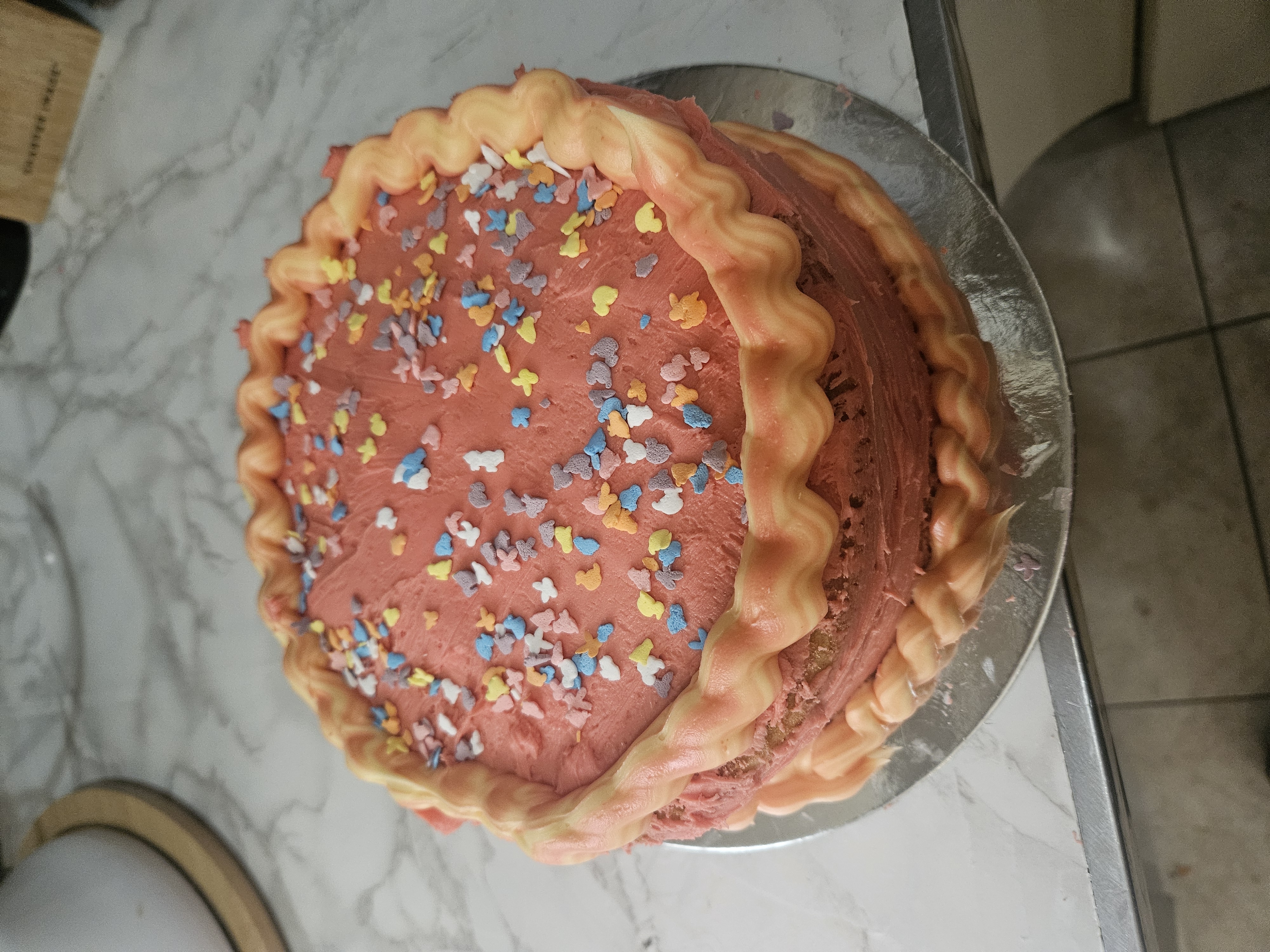 Pink Celebration Cake